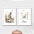 Kit Quadros: Coelho Florido - Imagem 2