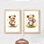 Kit Quadros: Urso Jogador de Futebol - Imagem 2