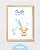 Kit Quadros: Ovelhinha Baby Musical em Aquarela com Nome - Imagem 3