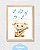 Kit Quadros: Ovelhinha Baby Musical em Aquarela com Nome - Imagem 5