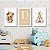 Kit Quadros: Urso Boho - Imagem 1