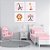 Kit Quadros: Safari Baby Menina - Imagem 1