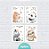 Kit Quadros: Animais Zoo Aquarela (Urso, Panda, Zebra, Bicho Preguiça) - Imagem 3