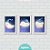 Kit Quadros: Nas Nuvens, Nas Estrelas, Na Lua - Imagem 2