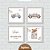 Kit Quadros: Carrinhos Sonhe Alto Meu Pequeno - Imagem 4