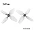 Hélice HQProp D 2X1.9 X 4 (2 pares) Darkstar - Imagem 1