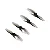 Helice Gemfan 2015 2-Blade Propellers 4PCS (1.5mm Shaft) (pavo 20) - Imagem 1