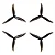 Hélice GEMFAN 6032-3 Tri-blade Prop - Imagem 1