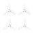 Hélice Gemfan 1811 3-Blade Propellers 45 mm (meteor 75 v1 e v2) - Imagem 2