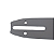 Sabre 14" 3/8 050 Motosserra Tekna CS41S / Toyama MT41 TCS41 - Imagem 4