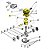 Kit Cilindro Completo Motosserra Tekna CS41S / Toyama TCS41 - MT41 - Imagem 4