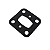 Junta Flange Carburador  Roçadeira  Husqvarna  142R - Imagem 3