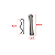 Pino C/ Travas 7,8mm x 450mm Branco BPS52 BTTG 5.0 6.5 7 - Imagem 4