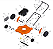 Chaveta Motor 6,0 HP Powermore Cortador Tramontina CC50m - Imagem 5