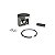Kit Pistão Completo Motosserra Tekna CS41S / CS42S - Toyama MT41 / TCS41 / TCS42 - Imagem 1
