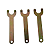 Kit 3 Chave 2 Pinos Para Esmerilhadeira 4" 140mm Comprimento - Imagem 2