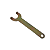 Chave 2 Pinos Para Esmerilhadeira 4"- 140mm Comprimento - Imagem 1