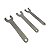 Kit 3 Chave 2 Pinos P/ Esmerilhadeira 4"- 150mm Comprimento - Imagem 2
