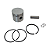 Kit Pistão Completo 47mm Compressor Tekna CP8550 1C / CP8550 2C - Imagem 2