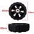 Roda Cortador Grama Tekna T430GRR37 TK375V Toyama TLM420RM38 - Imagem 2