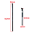 Tubo Maior + Tubo Menor Completo Roçadeira Tekna BC1200SS / BC1250SS - Imagem 2