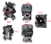 Cilindro Completo Motosserra Tekna CS25S Modelo Novo - Imagem 2
