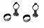 Kit 2 Pistão Completo Compressor Tekna CPSH9025 CPSH9050 - Imagem 3