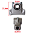 Fixador Guidão Roçadeira Tekna RDL330XS RL430XS RL330XS - Imagem 3