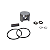 Kit Pistão Completo Motosserra Tekna CS45EX Toyama TCS45X - Imagem 3
