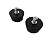 Kit Par Pés Borracha Compressor Tekna CPSH9025 CPSH9050 - Imagem 3