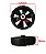 Roda Traseira C/ Rolamento Cortador Tekna T430GRR37 TK375V - Imagem 2