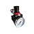 Regulador De Pressão Compressor Com Manômetro 1/2" - Imagem 1