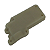 Tampa Micro Switch Direita Tekna HLX95V HLX951V HLX952V - Imagem 1