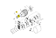 Excêntrico / Rotor Ajuste Lavadora Branco BL1900C - Imagem 7