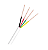 Cabo Alarme Interfone 4 Vias Multicores 2 Pares 0,40mm Metro - Imagem 3