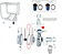 Anel Oring Saída Motobomba 2" Branco MB B4T 716 / MB BD 716 - Imagem 5