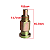 Alavanca Fixação Motovibrador Branco BD507 / B4T507 - Imagem 2