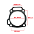 Junta Cabeçote Branco B4T 13.0HP / MG B4T-5000 / MG B4T-6500 - Imagem 2