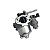 Carburador Motor Estacionário 5.5 6.5 7hp Branco Toyama - Imagem 4