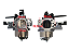 Carburador Motor Branco B4T-13.0 Gerador B4T-6500 - Imagem 2