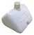 Tanque Combustível Motor Popa 2T Branco Modelo Antigo - Imagem 1