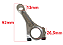 Biela Motor Cortador Grama Branco B4T4000SL B4T4000R - Imagem 2