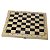 Jogo Tabuleiro dobravel de madeira xadrez Médio  AM-2034 - Imagem 3