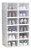 12Caixas Plástica Organizadora de Calçados /AM-3002-3-branco - Imagem 8