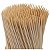 900 Espetinhos de Churrasco Bambu Palitos Madeira 25cm 1479 - Imagem 1
