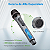 Kit 2 Microfone Sem Fio Profissional Uhf Led Com Receptor Ec - Imagem 4