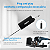 Kit 2 Microfone Sem Fio Profissional Uhf Led Com Receptor Ec - Imagem 5