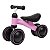 Bicicleta de Equilíbrio Infantil Blubu 4 Rodas Sem Pedal Rosa - Imagem 6