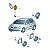 Tweeter Auto-falante VW Fox Gol Saveiro 5Z0035411 - Imagem 4