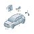 Etiqueta Identificação Combustível VW Jetta Golf 03C010830C - Imagem 2
